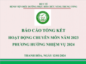 BÁO CÁO TỔNG KẾT